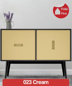 023 Cream folie til skabslåger