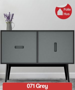 071 Grey folie til skabslåger