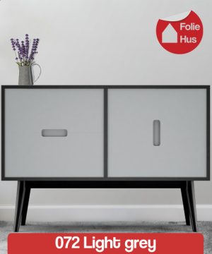 072 Light grey folie til skabslåger